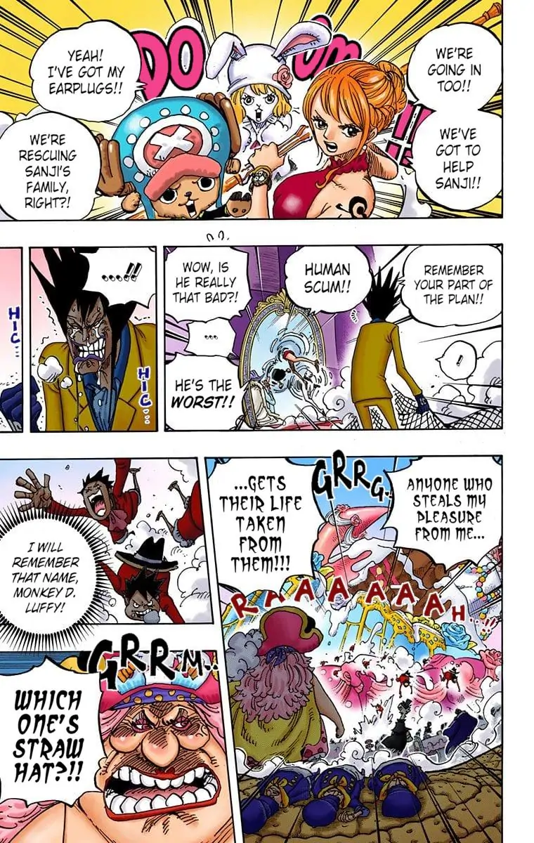 One Piece Digital Colored Chapter 863 image 09